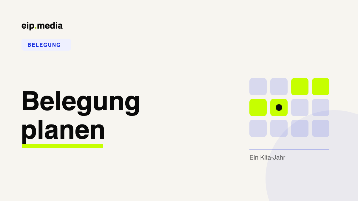 Der Belegungs-Jahresplan: wann welcher Hebel greift